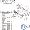 Ideal Standard Connect Air Concept Air Built-In Silver Storm Shower Mixer Spares